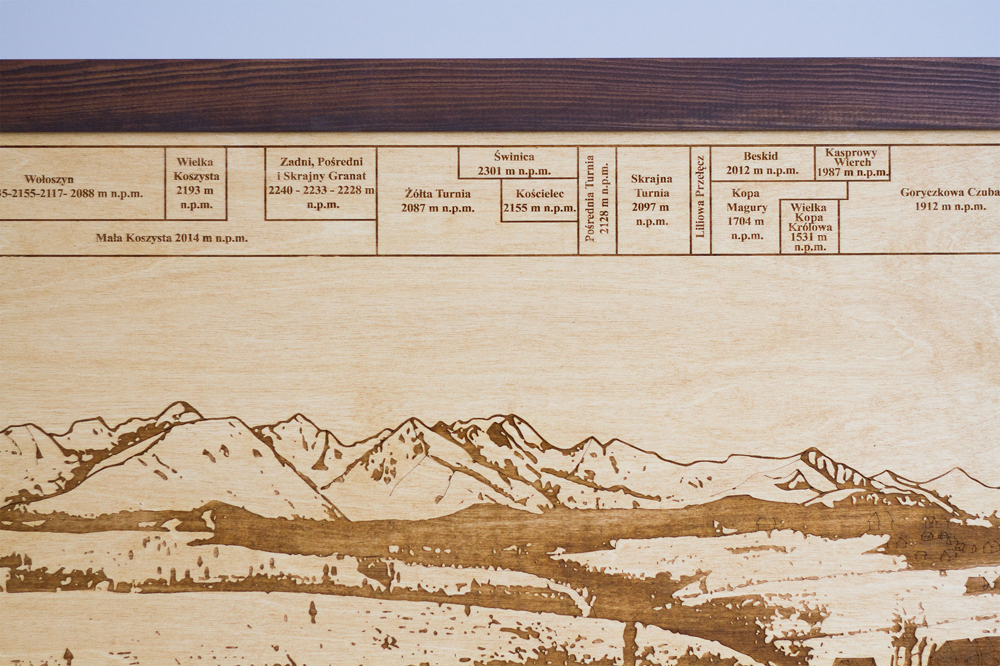 Tatry - Świnica 72x29cm